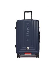 Nautica Walizka średnia NTC-KS-003-07-M Granatowy. Niebieskie walizki męskie Nautica, bez wzorów, z tworzywa sztucznego, średnie. Za 349.99 zł.