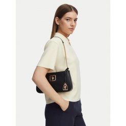 Torebka U.S. Polo Assn. Czarne torebki do ręki damskie U.S. Polo Assn., bez wzorów, klasyczne, bez dodatków. Za 124.99 zł.