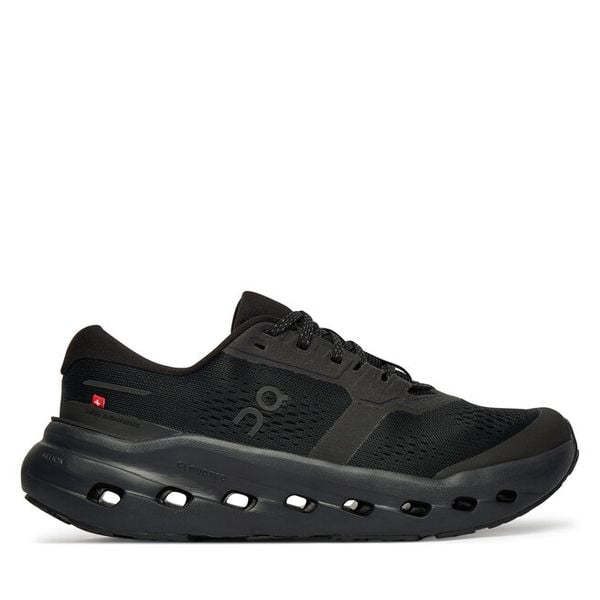 Buty do biegania On. Czarne obuwie sportowe damskie On, bez wzorów, do biegania. Za 719.99 zł.