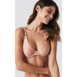 NA-KD Swimwear Ribbed O-ring Bikini Cup Bra - Pink. Bikini damskie marki NA-KD Swimwear. Za 72.95 zł.
