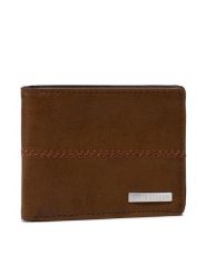 Quiksilver Portfel AQYAA03243 Brązowy. Brązowe portfele męskie Quiksilver, bez wzorów, ze skóry. Za 139.99 zł.