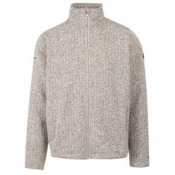 Trespass Porlock - Męska kurtka polarowa At300 Jasnoszary Marl. Białe kurtki męskie Trespass, m, bez wzorów, z dzianiny, sportowe, bez kaptura. Za 293.99 zł.