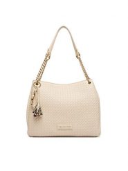 Valentino Torebka Gea VBS9UC02 Écru. Białe torebki do ręki damskie Valentino, bez wzorów, ze skóry, bez dodatków. Za 819.99 zł.