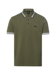 BOSS Green koszulka polo - Paddy Mężczyźni Bawełna (100%) zielony, XXXL. Zielone koszulki polo męskie BOSS GREEN, m, bez wzorów, z bawełny, biznesowe, bez ramiączek. Za 449.95 zł.