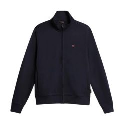 Bluza męska Napapijri Balis Fz Sum. Niebieskie bluzy męskie Napapijri, m, bez wzorów, bez kaptura. Za 403.95 zł.