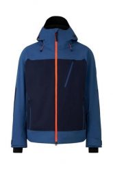 Kurtka narciarska Bogner Fire + Ice Tajo niebiesko-szara. Niebieskie kurtki męskie m, bez wzorów, z materiału, klasyczne. Za 2,571.99 zł.