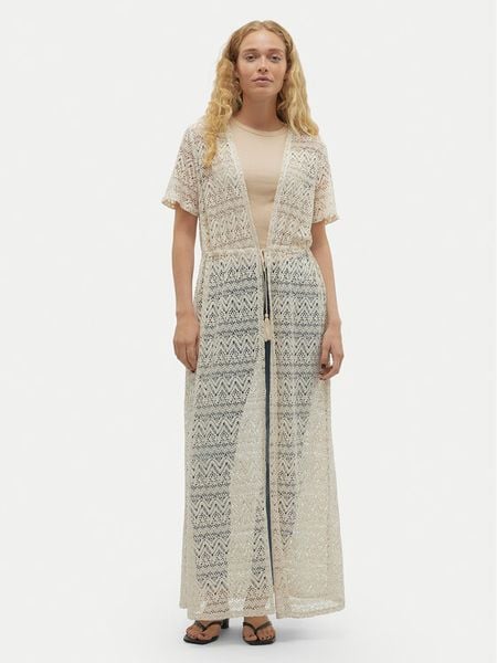 Vero Moda Kardigan Maya 10304466 Beżowy Regular Fit. Brązowe kardigany damskie Vero Moda, s, bez wzorów. Za 179.99 zł.