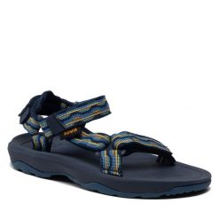 Sandały Teva. Niebieskie sandały chłopięce Teva, bez zapięcia. Za 239.99 zł.