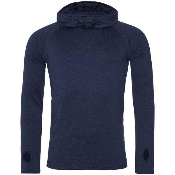 Męska Bluzka Z Dekoltem. Niebieskie bluzki z długim rękawem męskie JUST COOL, m, bez wzorów, z elastanu, bez kołnierzyka. Za 167.99 zł.