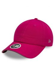 New Era Czapka z daszkiem Open Back Cap 60595497 Różowy. Czerwone czapki i kapelusze damskie New Era, bez wzorów, z materiału. Za 99.99 zł.