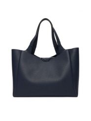 DKNY Torebka R43AYG32 Granatowy. Niebieskie torebki do ręki damskie DKNY, bez wzorów, ze skóry, bez dodatków. Za 749.99 zł.