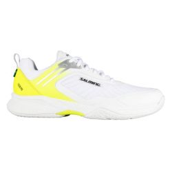 Buty halowe Salming Fusion Pro. Białe buty sportowe męskie SALMING, bez zapięcia, do piłki ręcznej. Za 737.50 zł.