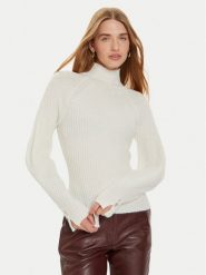 Liu Jo Sweter WF4361 MA57P Écru Regular Fit. Swetry damskie Liu Jo, xl, bez wzorów, z syntetyku, bez kołnierzyka, bez ramiączek, bez kaptura. Za 499.99 zł.