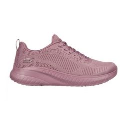 Buty na co dzień damskie SKECHERS BOBS SQUAD CHAOS - FACE OFF lekkie. Czerwone obuwie sportowe damskie Skechers, bez wzorów, trekkingowe, Skechers Sport. Za 209.99 zł.