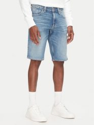 Tommy Jeans Szorty jeansowe Ronnie DM0DM21331 Niebieski Regular Fit. Niebieskie szorty męskie Tommy Jeans, m, bez wzorów, z bawełny. Za 219.99 zł.