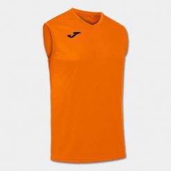 Koszulka do koszykówki męska Joma Combi bez rękawów. Brązowe koszulki sportowe męskie Joma, m, bez wzorów, z meshu, bez kołnierzyka, bez ramiączek, do koszykówki. Za 122.50 zł.