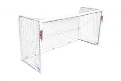 Bramka do piłki nożnej 2,4 x 1,8 m - W zestawie torba transportowa. Białe torby i plecaki dziecięce POWER SHOT, z materiału. Za 687.96 zł.