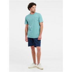 Koszulka męska Protest PRTCOTTES t-shirt. Niebieskie koszulki sportowe męskie Protest, l, bez wzorów, bez kołnierzyka, bez ramiączek. Za 109.90 zł.