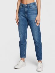 Calvin Klein Jeans Jeansy J20J220194 Niebieski Mom Fit. Niebieskie jeansy damskie Calvin Klein Jeans. Za 299.99 zł.