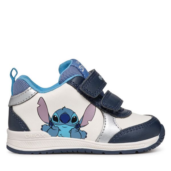 Sneakersy Geox. Czarne trampki i tenisówki chłopięce Geox, bez wzorów, bez zapięcia. Za 269.99 zł.