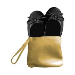 Baleriny "Magic Ballerinas" - S. Czarne baleriny damskie Domowy niezbędnik, bez wzorów, eleganckie, bez obcasa. W wyprzedaży za 19.95 zł.