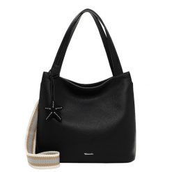 Tamaris Torebka Shopper TAS Kea Torby na zakupy 1 ct Czarny Damski. Czarne torby na ramię damskie Tamaris, bez wzorów, z poliesteru, bez dodatków. Za 275.99 zł.