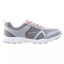 Buty sportowe damskie Martes Celari Wo's - szare, Rozmiar buta 38. Szare obuwie sportowe damskie MARTES, bez wzorów, z gumy, do biegania. Za 89.99 zł.