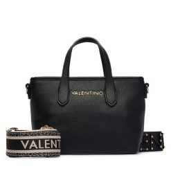 Torebka Valentino. Czarne torebki do ręki damskie Valentino, bez wzorów, klasyczne, bez dodatków. Za 549.99 zł.