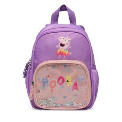 Plecak Peppa Pig. Czerwone plecaki damskie Peppa Pig, bez wzorów, sportowe. Za 79.99 zł.