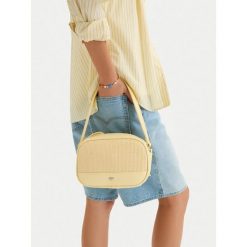 Torebka Roxy. Żółte torebki do ręki damskie Roxy, bez wzorów, bez dodatków. Za 139.99 zł.