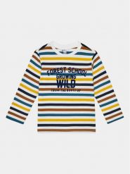 OVS Bluzka 1846539 Kolorowy Regular Fit. T-shirty dla chłopców OVS, bez wzorów, z bawełny, bez ramiączek. Za 29.99 zł.