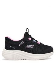 Skechers Sneakersy Bounder Pro - Step One 303690N Czarny. Czarne trampki i tenisówki chłopięce Skechers, bez wzorów, z materiału, bez zapięcia. Za 159.99 zł.