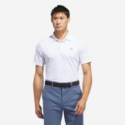 Koszulka polo do golfa z krótkim rękawem męska ADIDAS. Koszulki polo męskie Adidas, m, bez wzorów, z bawełny, bez kołnierzyka, bez ramiączek, na golfa. Za 169.99 zł.