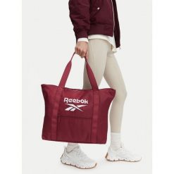 Torebka Reebok. Czerwone torebki do ręki damskie Reebok, bez wzorów, bez dodatków. Za 79.99 zł.