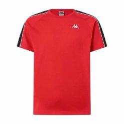 Koszulka Kappa Coen Slim 222 Banda. Czarne koszulki sportowe męskie Kappa, l, bez wzorów, z dresówki, bez kołnierzyka, bez ramiączek, na fitness i siłownię. Za 190.50 zł.