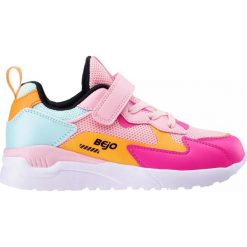 Buty sportowe dla dziewczynki Bejo Agepi JRG. Czerwone buty sportowe dziewczęce BEJO, bez wzorów, bez zapięcia. Za 143.02 zł.