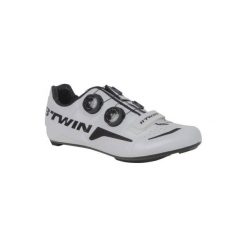Buty na rower 900 AEROFIT. Białe buty sportowe męskie B'TWIN, z poliamidu. Za 449.99 zł.