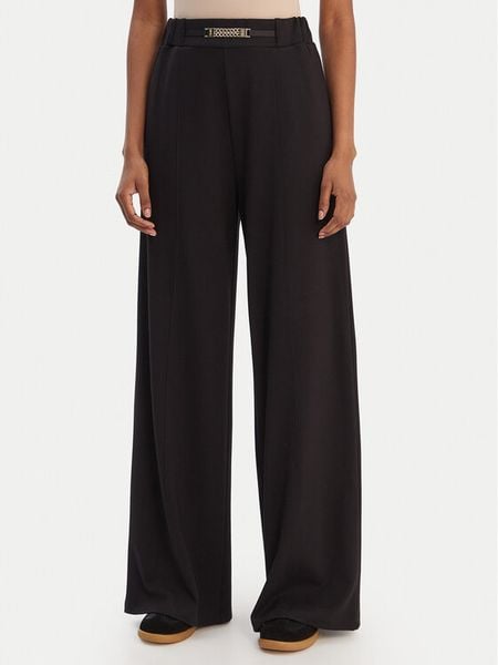 Liu Jo Sport Spodnie dresowe TA6026 JS182 Czarny Relaxed Fit. Czarne spodnie dresowe damskie Liu Jo Sport, xxl, bez wzorów, z dresówki. Za 519.99 zł.