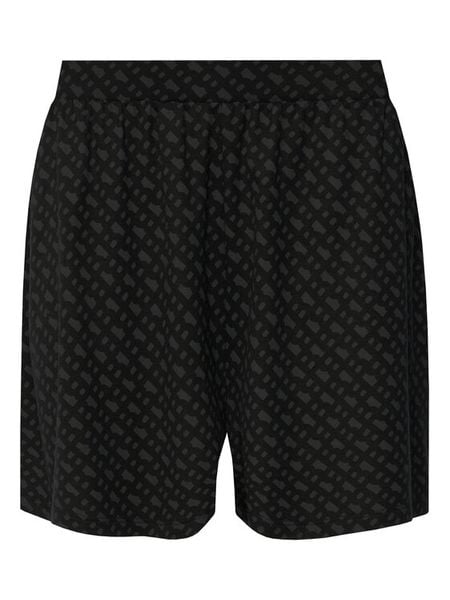 BOSS Szorty piżamowe 50561055 Czarny Regular Fit. Czarne piżamy damskie Boss, l, bez wzorów, z lyocellu, bez ramiączek. Za 259.99 zł.