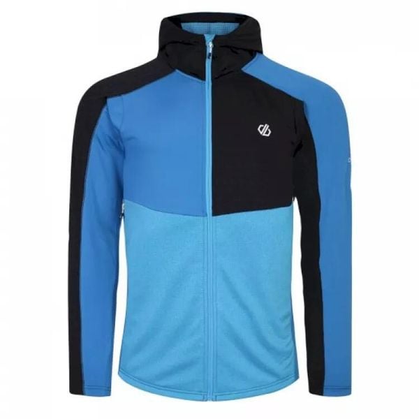 Kurtka męska softshell Dare 2B Assimilate Core Strech. Niebieskie kurtki męskie Dare 2b, m, bez wzorów, z softshellu, z kapturem. Za 217.00 zł.
