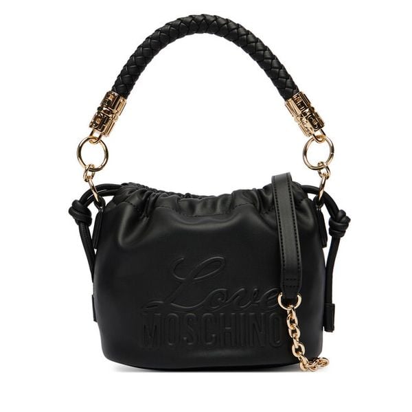 Torebka LOVE MOSCHINO. Czarne torebki do ręki damskie Love Moschino, bez wzorów, bez dodatków. Za 509.99 zł.