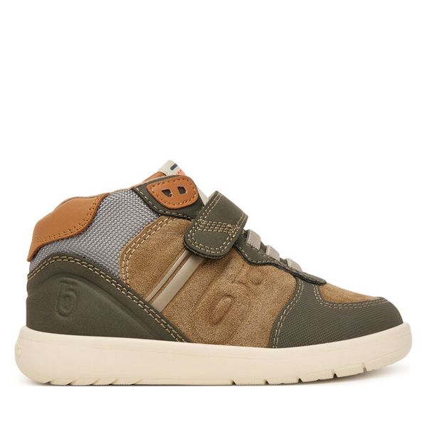 Sneakersy Biomecanics. Brązowe trampki i tenisówki chłopięce Biomecanics, bez wzorów, bez zapięcia. Za 264.99 zł.