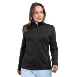 Bluza damska Schöffel Pine. Czarne bluzy damskie Schöffel, na zimę, bez wzorów, bez kaptura. Za 499.99 zł.