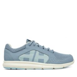 Buty do sportów wodnych Helly Hansen. Niebieskie klapki damskie Helly Hansen, bez wzorów, żeglarskie. Za 279.99 zł.