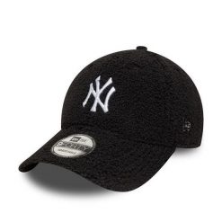 Czapka baseballowa 9Forty New York Yankees Winter Borg. Czarne czapki i kapelusze męskie New Era, bez wzorów. Za 199.50 zł.