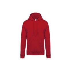 Bluza z kapturem Kariban. Czerwone bluzy męskie KARIBAN, m, bez wzorów, z kapturem. Za 146.50 zł.