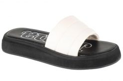 Klapki na basen damskie, S.Duna Lady 25 SDUNLS. Białe klapki damskie Joma, bez wzorów, z materiału, sportowe, bez obcasa. Za 59.99 zł.