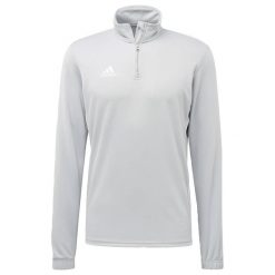 Bluza treningowa męska adidas Core 18 Polyester Jacket. Białe bluzy męskie Adidas, m, bez wzorów, bez kaptura, do piłki nożnej. Za 76.00 zł.