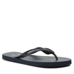Japonki Armani Exchange. Niebieskie klapki męskie Armani Exchange. Za 119.99 zł.