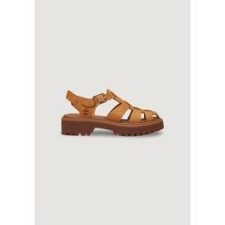 Buty sportowe Kobieta TIMBERLAND STST FISHERMAN SANDAL. Brązowe obuwie sportowe damskie Timberland, bez wzorów, ze skóry. Za 531.15 zł.